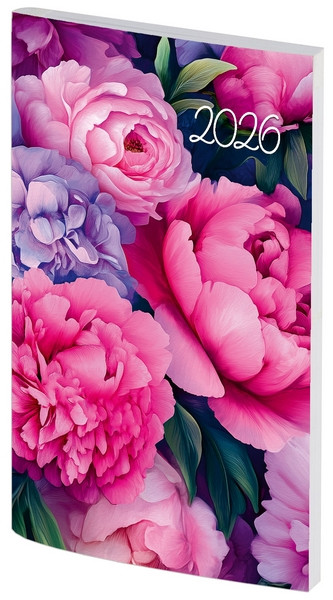 Kalendarz A6 ukł. tyg.  PCV bezbarw. Wokół Nas A6T041B-MIX